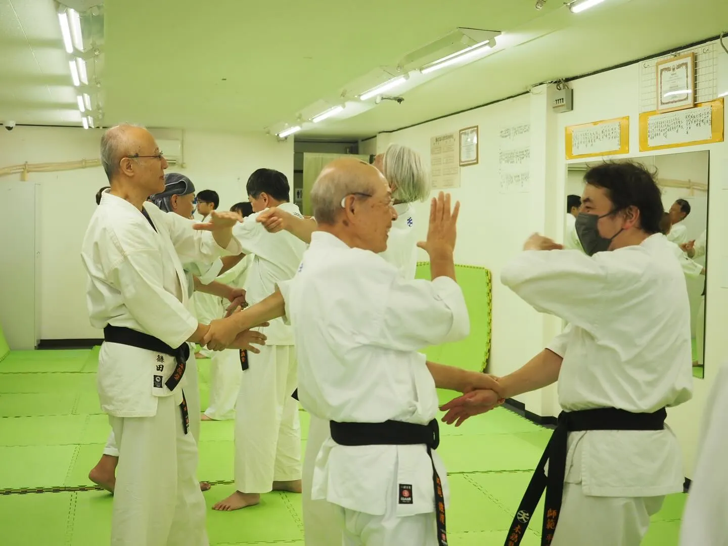 7月7日(日)東京支部より新師範が誕生しました❗️来阪されて...