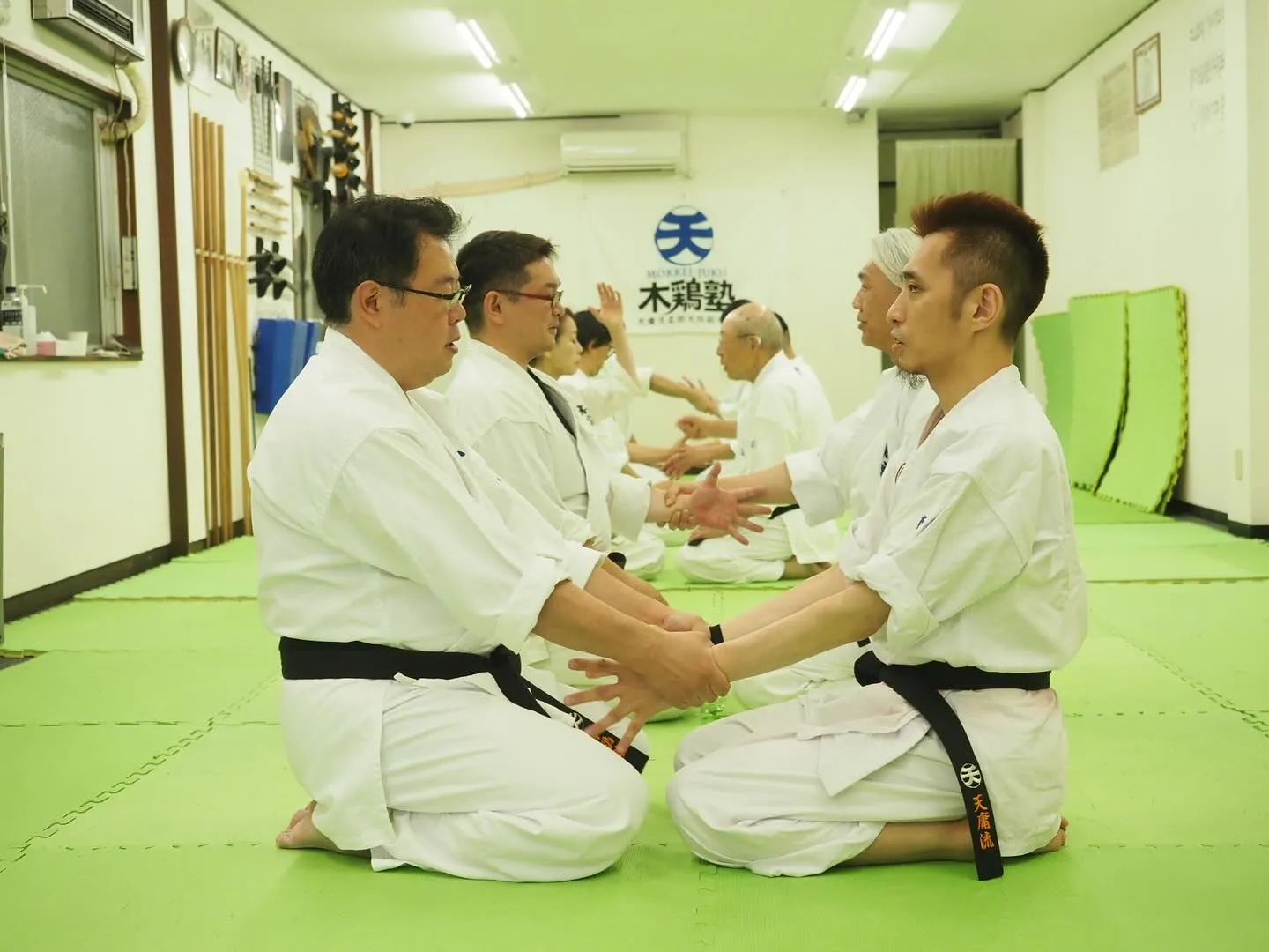 7月7日(日)東京支部より新師範が誕生しました❗️来阪されて...