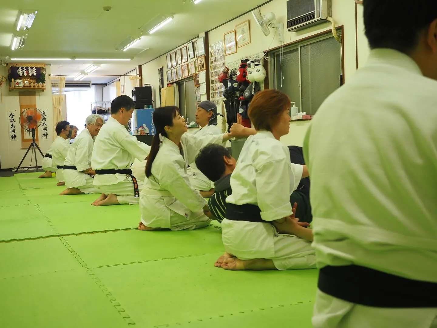 7月7日(日)東京支部より新師範が誕生しました❗️来阪されて...