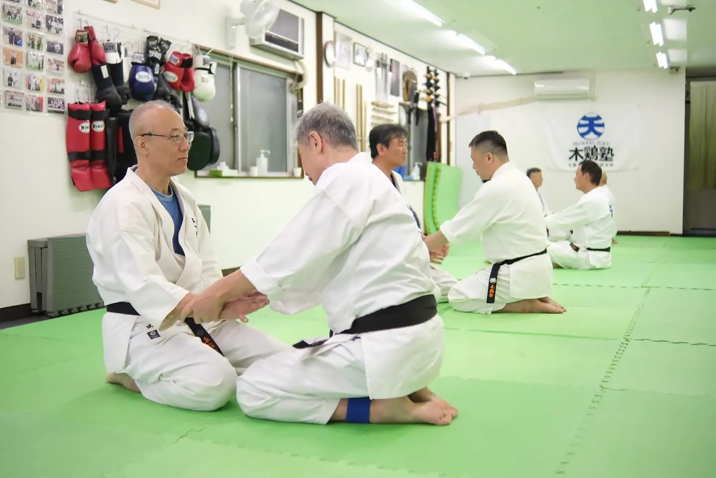 コロナ期間前に体験に来てくださった方が、先日ご入会されました...