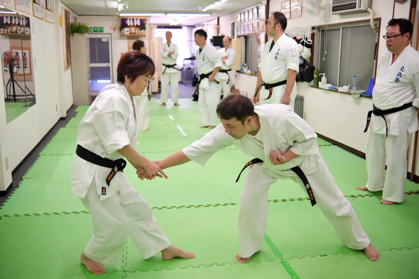 師範コースの強化稽古を行いました。