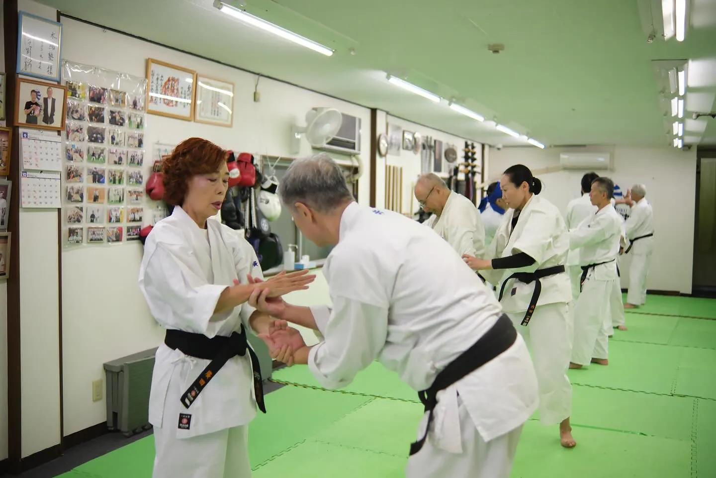 天庸流柔術では、型の稽古を通じて法則や身体の使い方を学びます...