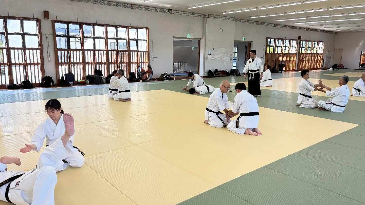 初の合同合宿、大成功！おかげさまで天庸流柔術大阪木鶏塾・東京...