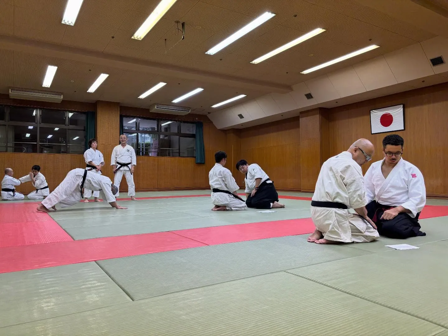 本日は天庸流柔術東京支部・昇段審査会でした。