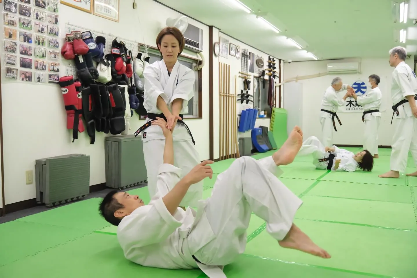 今週は東京支部の吉山さんが急遽大阪出張、大阪総本部木鶏塾の稽...