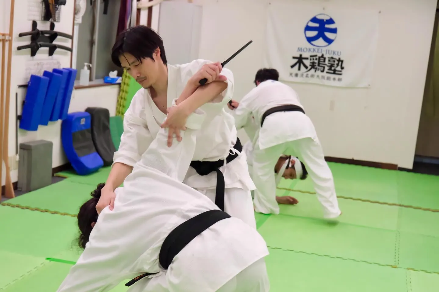 造幣局桜の通り抜けもあり、天満橋駅から道場までの道がにぎやか...