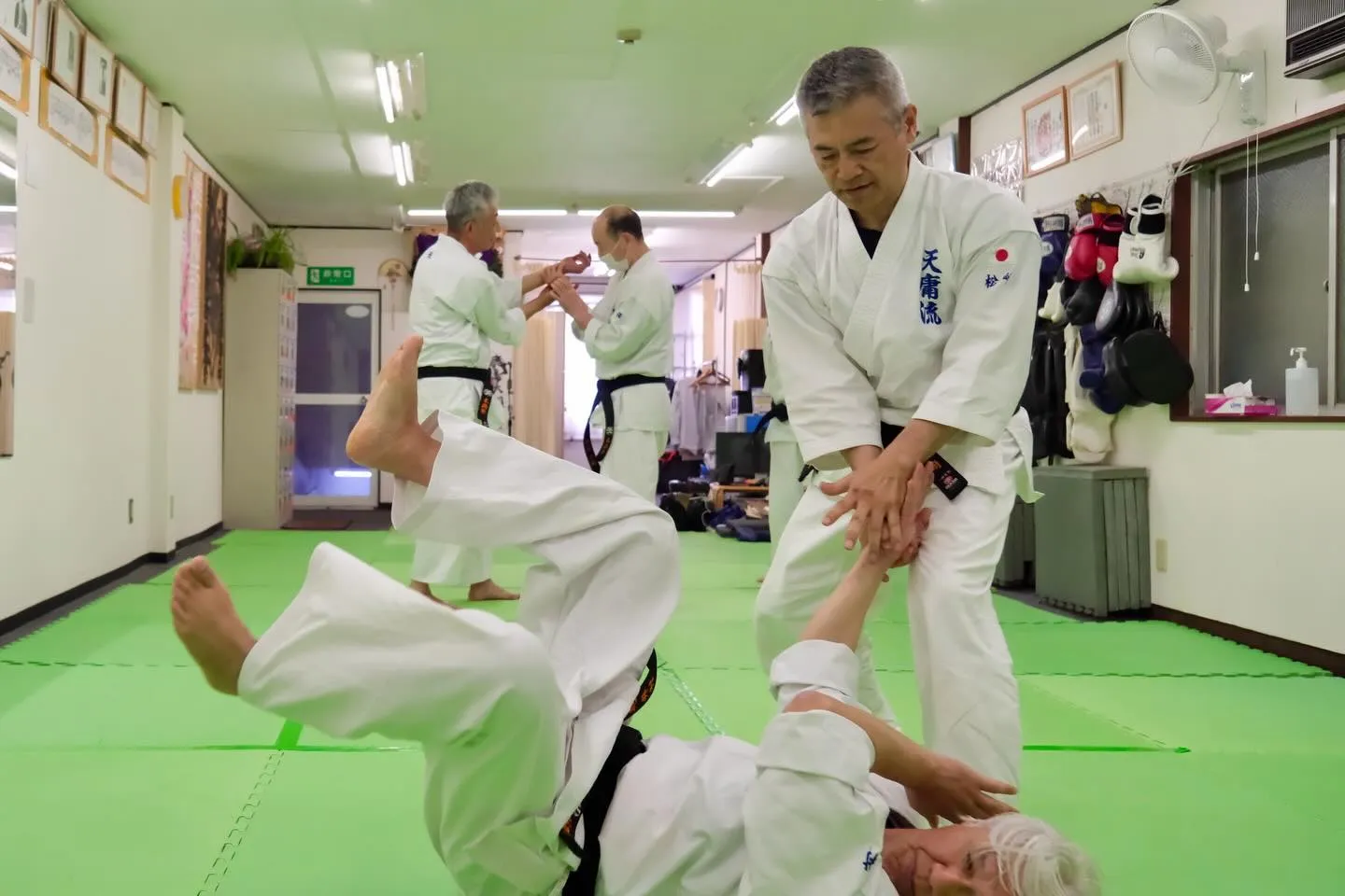 今週は東京支部から松﨑さんが木鶏塾稽古に参加してくれました！