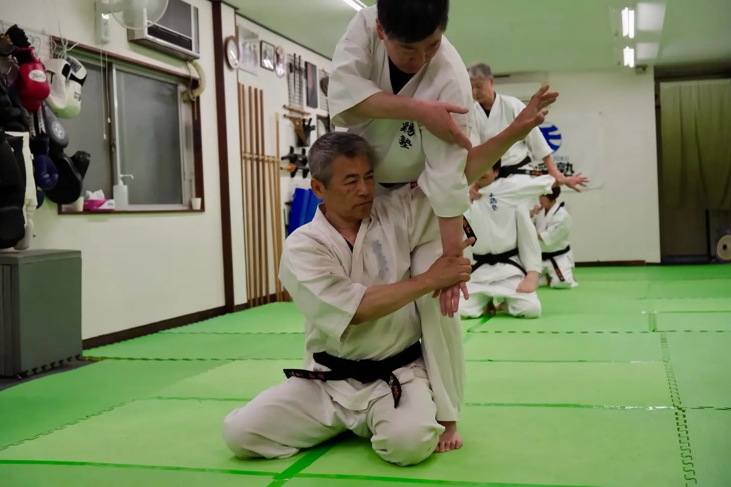 今週は東京支部から松﨑さんが木鶏塾稽古に参加してくれました！