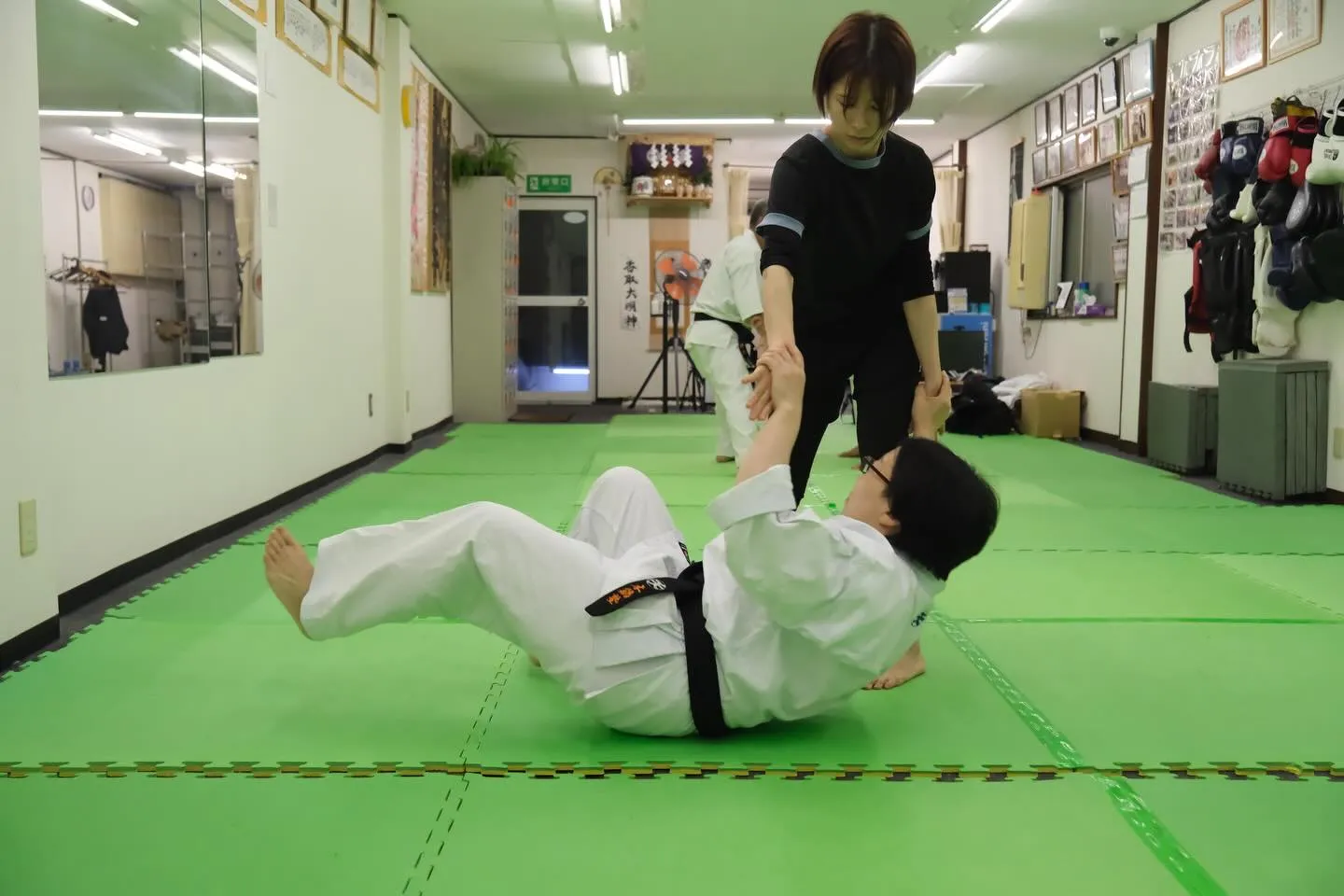 今週は東京支部から松﨑さんが木鶏塾稽古に参加してくれました！