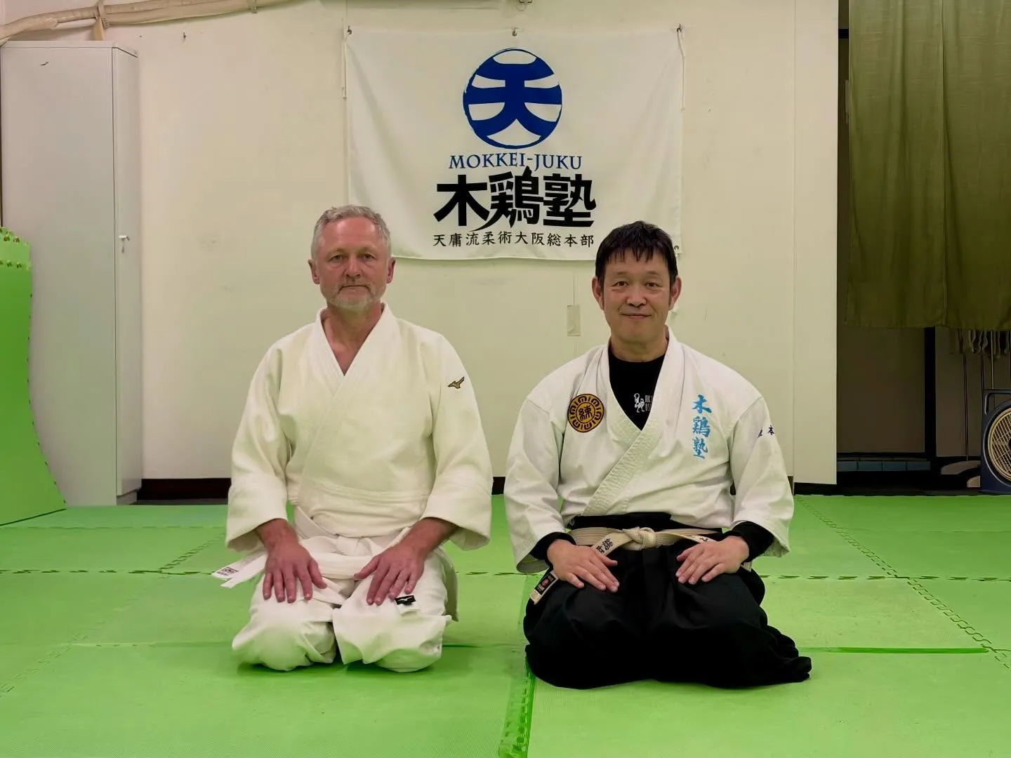 オランダから来日中のアレックスさんが参加されました。