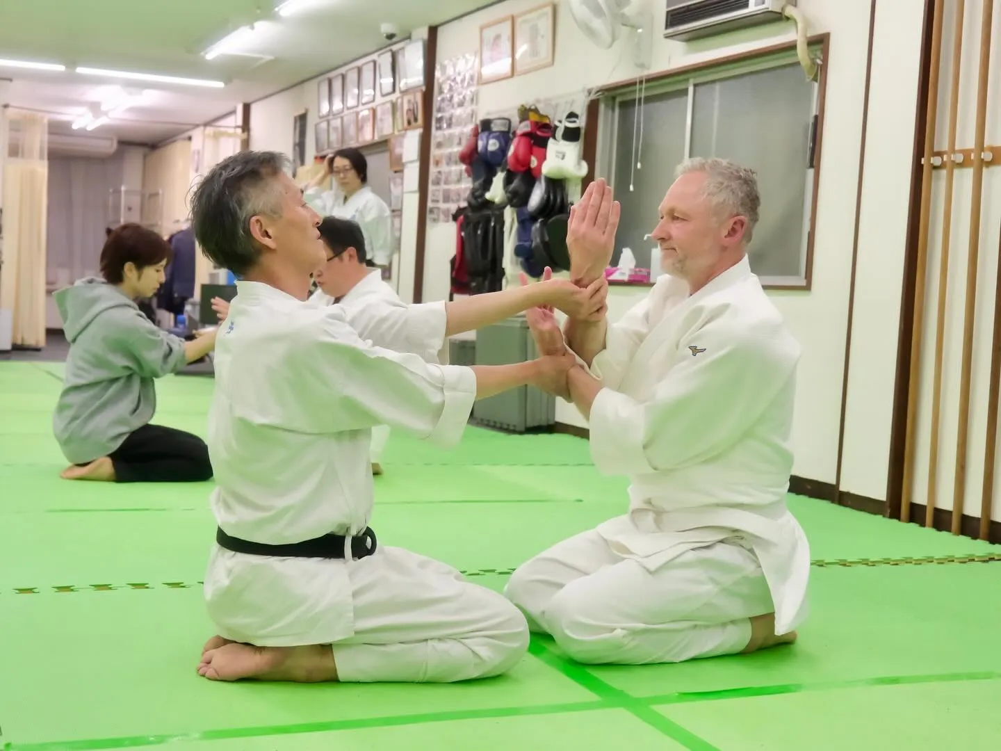 オランダから来日中のアレックスさんが参加されました。