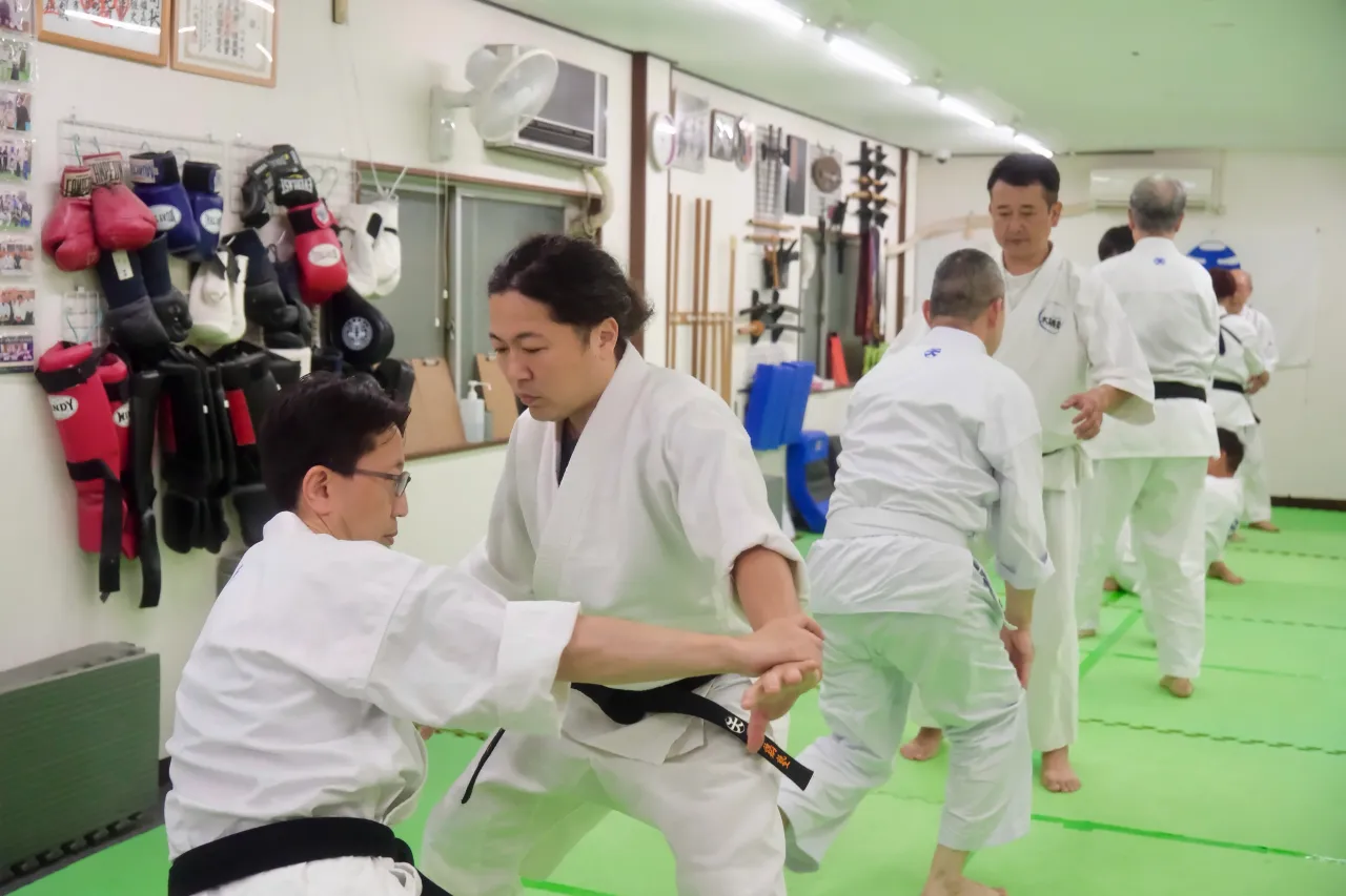 技は掛けるだけではなく、受けが大事です。