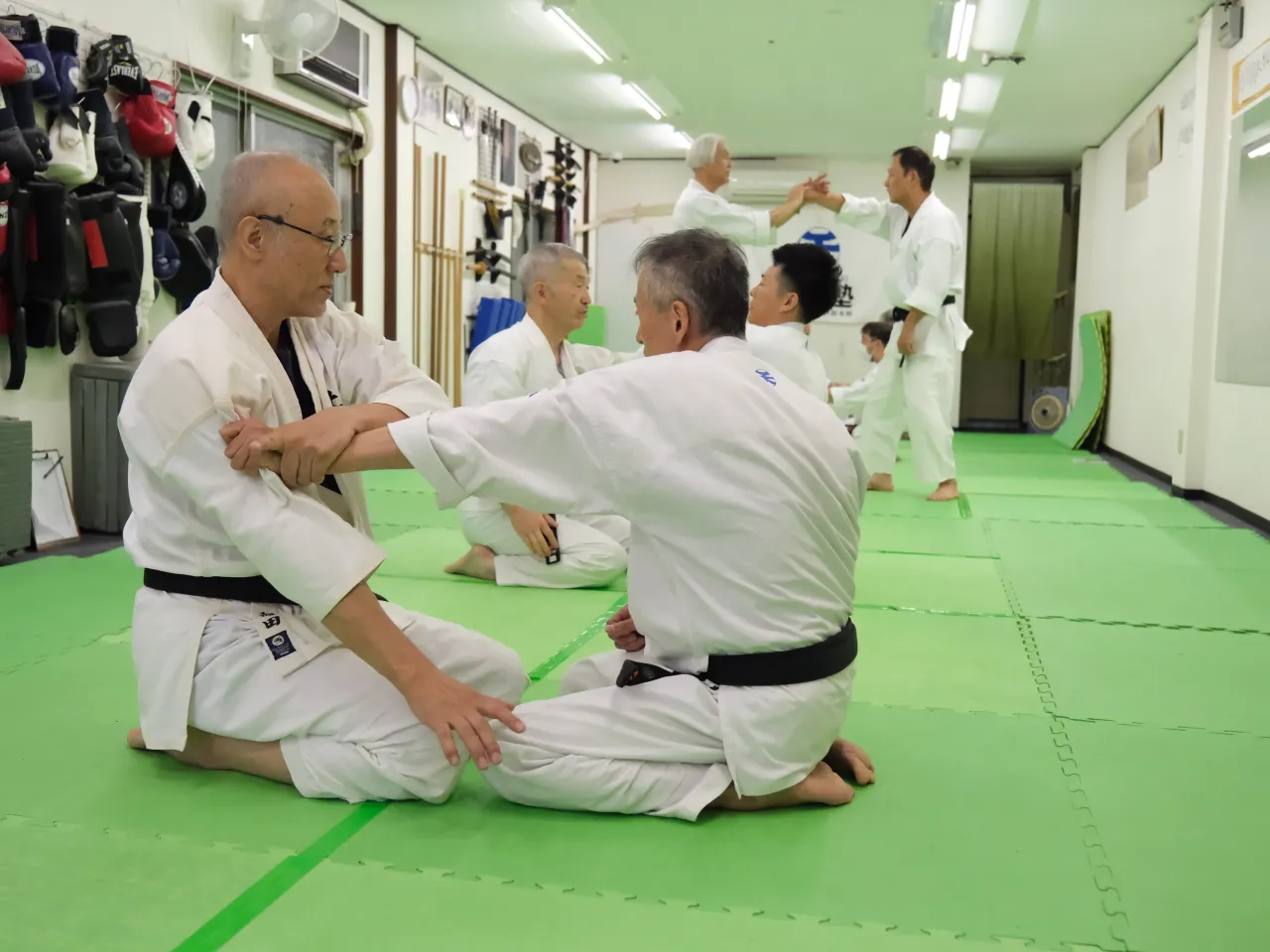 練心館の同門でもあるスペイン人のエドガーさんが木鶏塾のクラス...